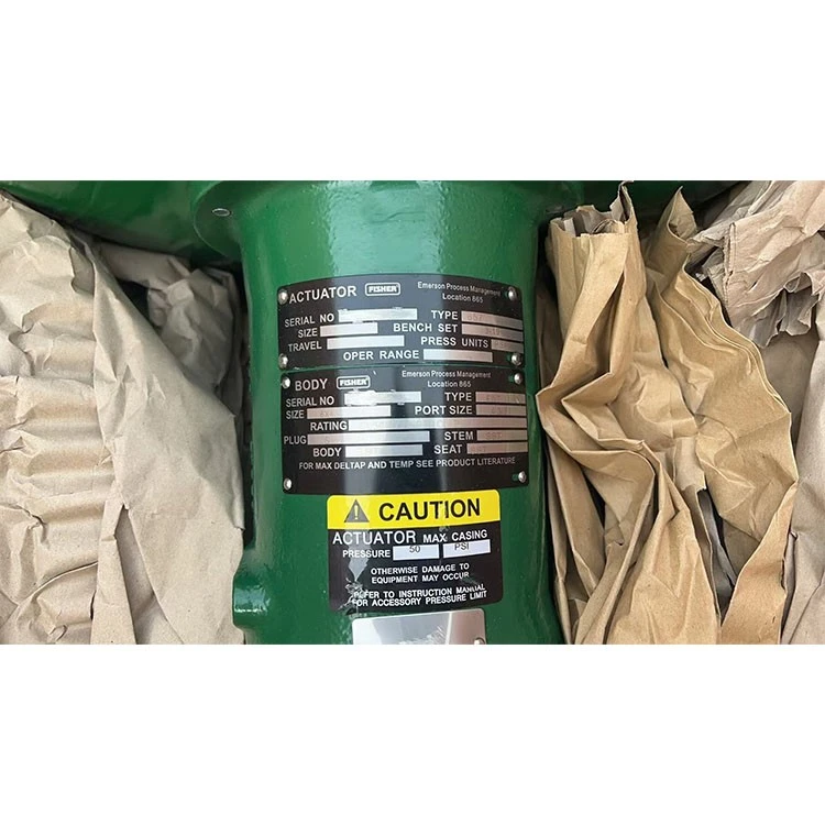 fisher type 657 actuator manual